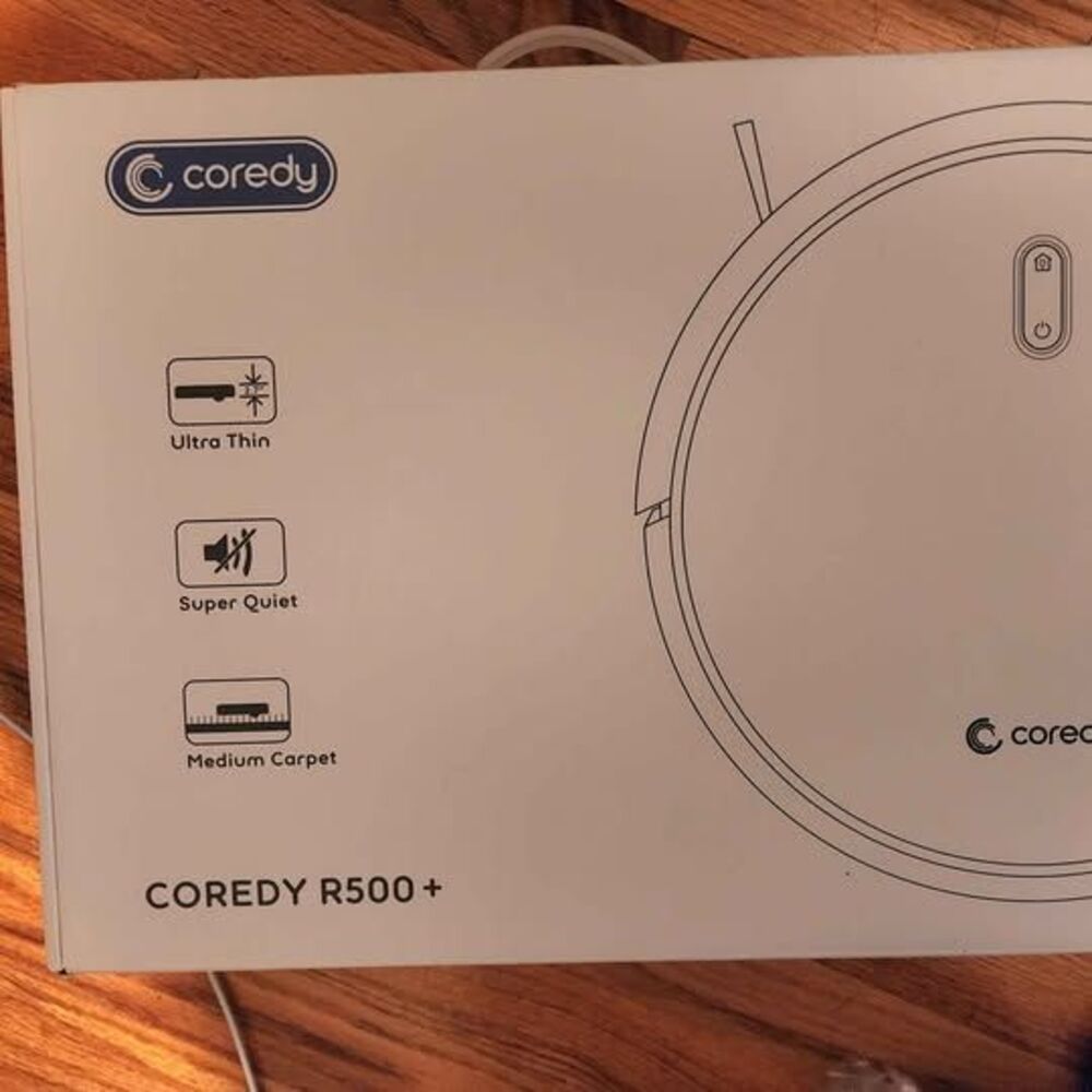 Discounted New Coredy R500+ Robot Vacuum Cleaner, 1400Pa Strong Suction, 2.72in